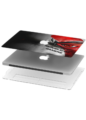 Чехол пластиковый для Apple MacBook Air 13 A1466 / A1369 Бог войны (God of war) (6351-2136) MobiPrint (218505396)