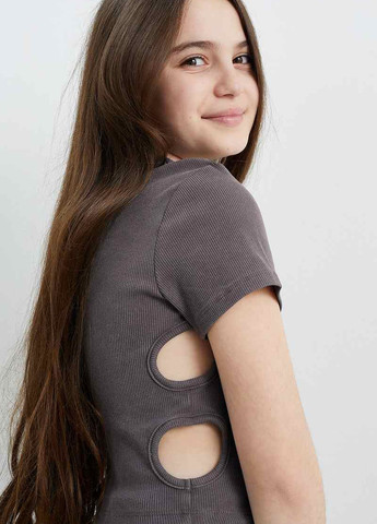 Темно-сіра літня футболка C&A