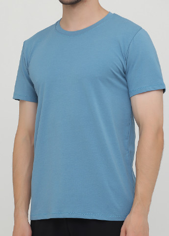 Морської хвилі футболка з коротким рукавом Трикомир