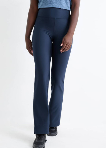 Темно-синие демисезонные клеш брюки C&A