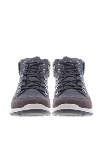 Серо-коричневые кэжуал зимние ботинки Imac