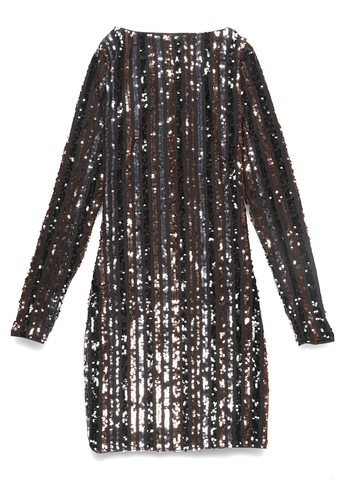 Черное коктейльное платье футляр Vila однотонное