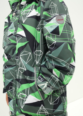 Зеленая демисезонная куртка Snowgenius