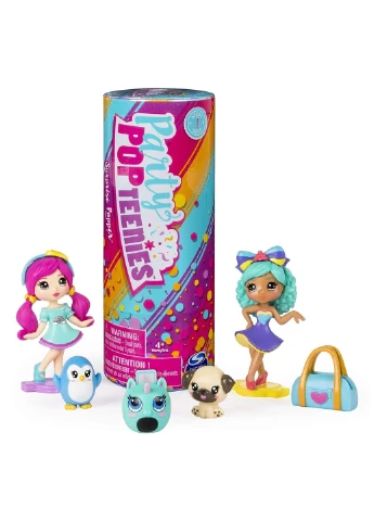 Ігровий набір Party Popteenies Time Surprise Set with Confetti Фантастична вечірка (6045713) Spin Master (255665499)