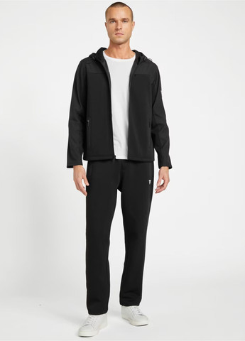 Черная демисезонная ветровка Guess