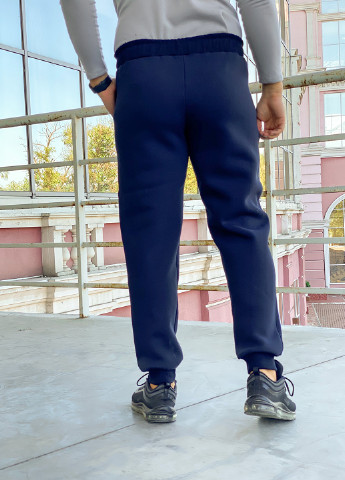 Темно-синие спортивные зимние джоггеры брюки Demma