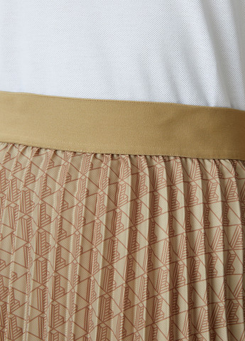 Бежевая кэжуал с рисунком юбка Lacoste плиссе