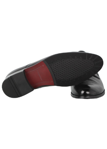 Черные мужские туфли классические 198369 Cosottinni без шнурков