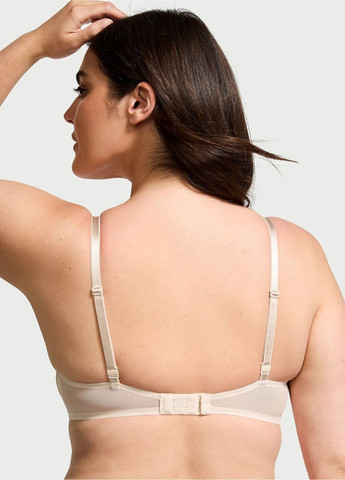 Бежевий демісезонний комплект (бюстгальтер, трусики) Victoria's Secret