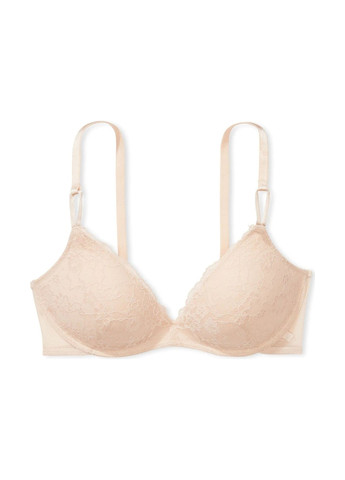 Бежевий демісезонний комплект (бюстгальтер, трусики) Victoria's Secret