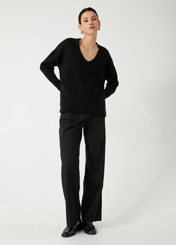 Чорний демісезонний пуловер пуловер KOTON