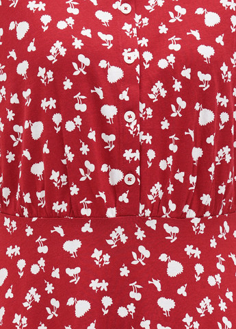 Темно-червона кежуал сукня Boden з малюнком
