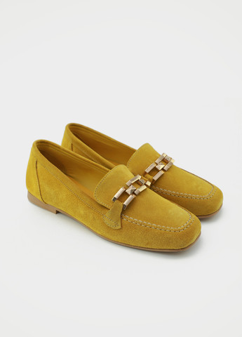 URBAN TRACE Туфли лоферы горчичный з натуральная замша, китай — демисезон (329868612)