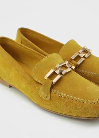 URBAN TRACE Туфли лоферы горчичный з натуральная замша, китай — демисезон (329868612)