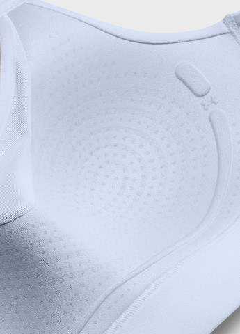 Світло-блакитний топ бюстгальтер Under Armour без кісточок поліестер