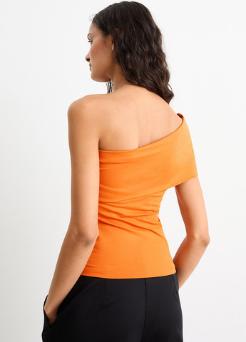 Помаранчева блуза C&A