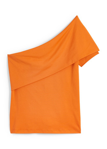 Помаранчева блуза C&A