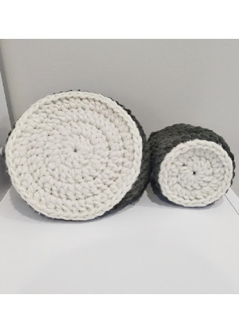 Набор подвесных корзинок органайзеров для мелочей косметики украшений 2 штуки в наборе ручной работы (23593-Нов) Francesco Marconi (251880032)