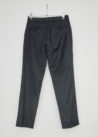 Темно-синие классические демисезонные брюки со средней талией Hackett