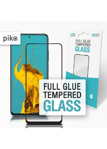 Скло захисне Full Glue Xiaomi Redmi Note 10 (1283126511288) Piko (252392629)
