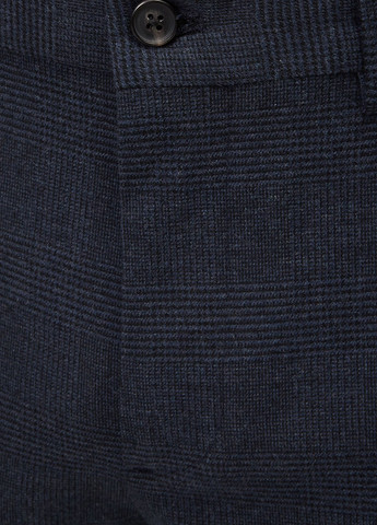 Темно-синие кэжуал, классические демисезонные зауженные брюки Tommy Hilfiger