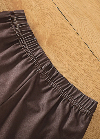 Коричневий демісезонний костюм (лонгслів, штани) брючний SHEIN