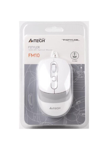 Мишка FM10 White A4Tech (253545856)