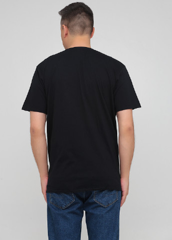 Чорна футболка Gildan