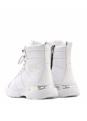 Зимние ботинки Prego со шнуровкой, с аппликацией, с белой подошвой