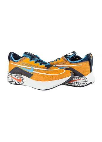 Оранжевые демисезонные кроссовки zoom fly 4 prm Nike