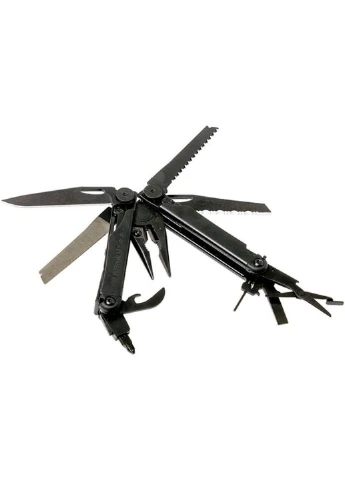 Мультитул WAVE PLUS BLACK, синтетичний чохол, карт. коробка (832526) Leatherman (252409914)