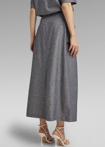 Серая кэжуал меланж юбка G-Star Raw а-силуэта (трапеция)