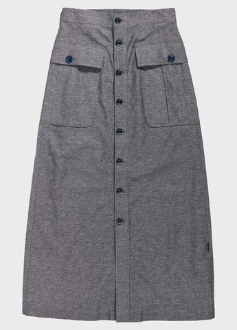 Серая кэжуал меланж юбка G-Star Raw а-силуэта (трапеция)