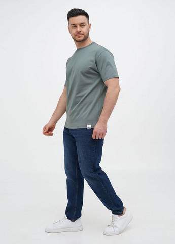 Серо-зеленая футболка Trend Collection