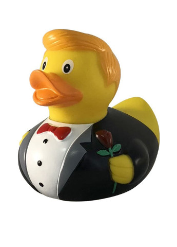 Игрушка для купания Утка Жених, 8,5x8,5x7,5 см Funny Ducks (250618776)