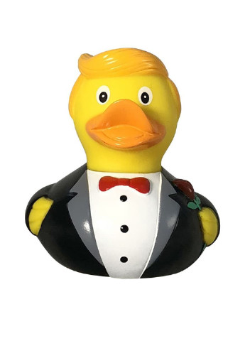 Іграшка для купання Качка Наречений, 8,5x8,5x7,5 см Funny Ducks (250618776)