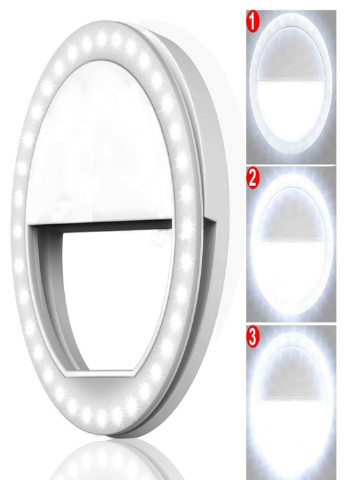 Светодиодное Кольцо вспышка для селфи телефона с подсветкой 3 режима Selfie Ring Light (462589301) Francesco Marconi (205106719)