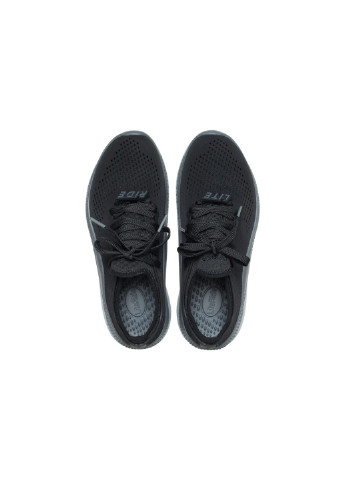 Черные демисезонные кроссовки крокс Crocs LiteRide Pacer 360
