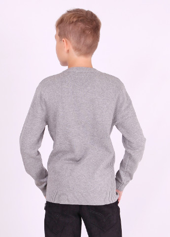 Серый демисезонный пуловер пуловер Happy Dragon