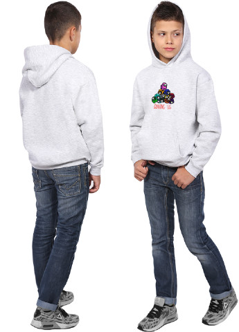 Худі для хлопчика Амонг Ас (Among Us) Кенгуру дитячий (9298-2594) MobiPrint (219027582)