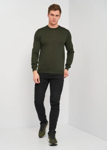 Темно-зелений джемпер,темно-зелений, Casual Friday