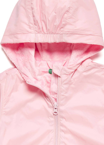 Світло-рожева демісезонна вітровка United Colors of Benetton