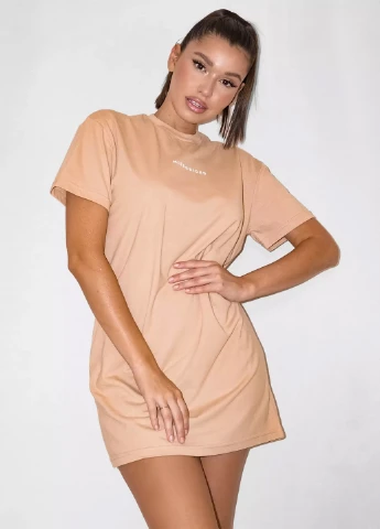 Бежева кежуал сукня Missguided