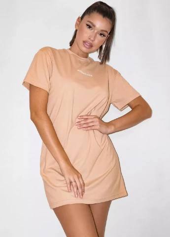 Бежева кежуал сукня Missguided