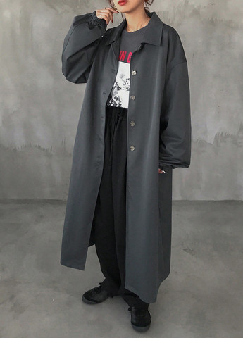 Плащ SHEIN на гудзиках демісезон (332709605)