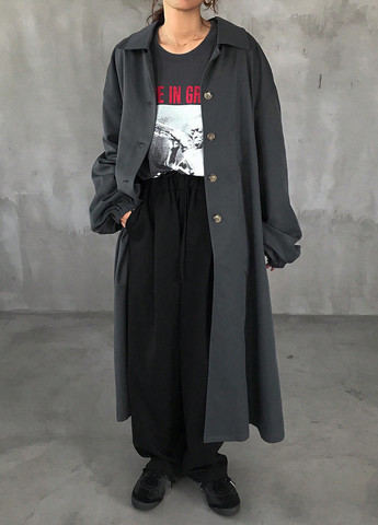 Плащ SHEIN на гудзиках демісезон (332709605)