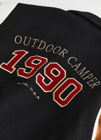 Комбинированная демисезонная куртка H&M