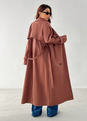 Плащ SHEIN тренчкот на гудзиках демісезон (338797592)