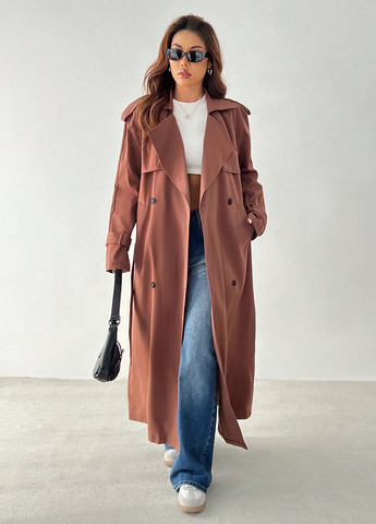 Плащ SHEIN тренчкот на гудзиках демісезон (338797592)