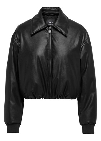 Черная демисезонная куртка Only